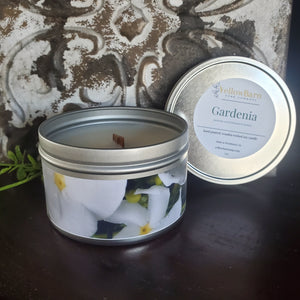 Gardenia Wooden Wick Candle